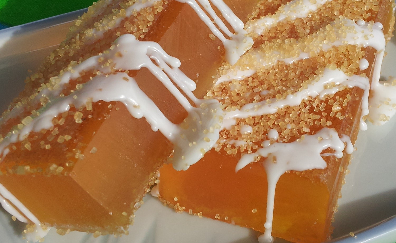 Sale - Fruit Juicy Pineapple Sugar Scrub Soap with Honey, Fruity Pineapple Scent, Summer Soap  - Take 40% Off Total Order