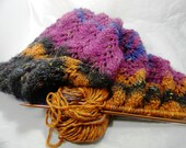 Cowl or Scarf Knitting pattern - lacy design - adaptable to most yarns - PDF-