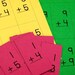 Banana Splits Printable Math Facts Activity