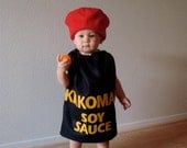 Baby Costume  Toddler Costume  Halloween Costume  Sushi Costume  Kikkoman Costume
