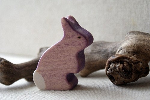 Rainbow Rabbits- Purple