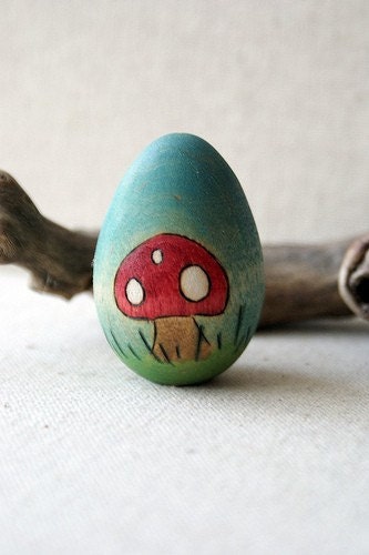 Spring Mushroom Story Egg