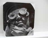 Magnet, Handmade Magnet, Pilot Recycled Magnet, RECYCLEry Magnet Upcycled Eco Friendly