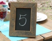 SUMMER SALE 10 Natural 6x4 Rustic Framed Chalkboards Barn Wood Style  Authentic Reclaimed Wood FREE shipping until August 31st