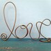 Gold Love Wedding Cake Topper  wedding decoration, cake top,  valentines day, anniversary, bridal shower