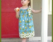 Custom Boutique The Lorax by Dr Suess Pillowcase Dress  --  3/6 months - 8 years