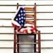American flag photography, Still life, Americana art, Memorial Day, patriotic print - American Chair - Fine Art Photography - 8x10