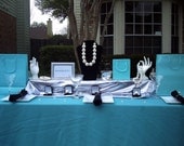 Breakfast at Tiffany's Baby/ Bridal Shower Tablescape kit