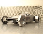 Metal Sculpture Pinewood Derby