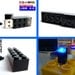 2GB USB Flash Drive Brick 2x3-1 LED-Brick 6 available colours