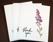 Heather Thank You Note Card Set