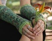 Over-Under Fingerless Mitts PDF Pattern