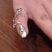 20% off coupon code SUMMERSALE Slave Nail Ring