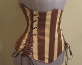 ENRAPTURED Steampunk, Medieval, Victorian or Renaissance Under-Bust Corset - Custom size