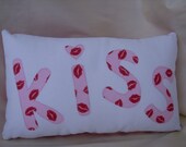 K I S S   Lips Love Smacker Accent Pillow Gift
