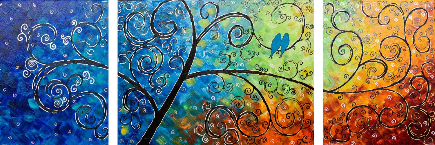 Custom Painting for Bina "Tree of Life" by QIQIGALLY