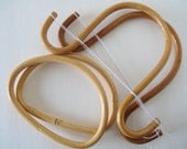 2 PAIR Natural BAMBOO HANDLES