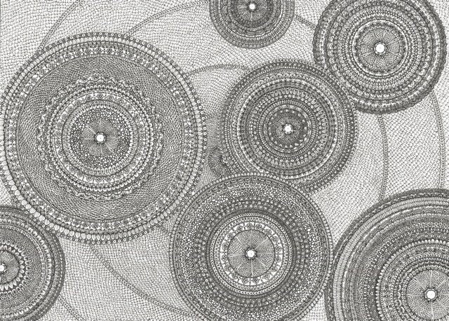 Floating Manadalas giclee print