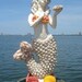 Seashell Mermaid figurine