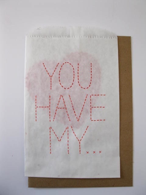 YOU HAVE MY HEART card