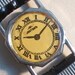 ON HOLD Vintage Disco Shoes / 70s Watch Strap Slingbacks / 7.5 M (B) / Black High Heels