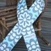Blue Dot Blue Reversible Camera Strap