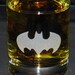 Hand-Etched Batman Tumbler Glass