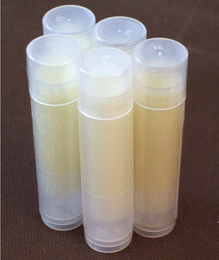 Natural Lip Balm with healing oils - set of 3 in your choice of flavors