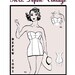 Vintage Style Sewing Pattern 1950's Inspired One Piece Bathing Suit Depew 1001 -INSTANT DOWNLOAD-