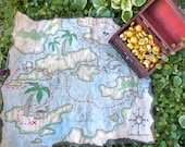 Cloth Treasure Map