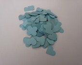 Blue heart confetti (set of 100)