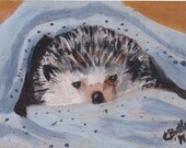 Hedgehog ACEO Magnet