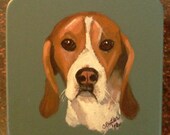 Beagle custom treat jar