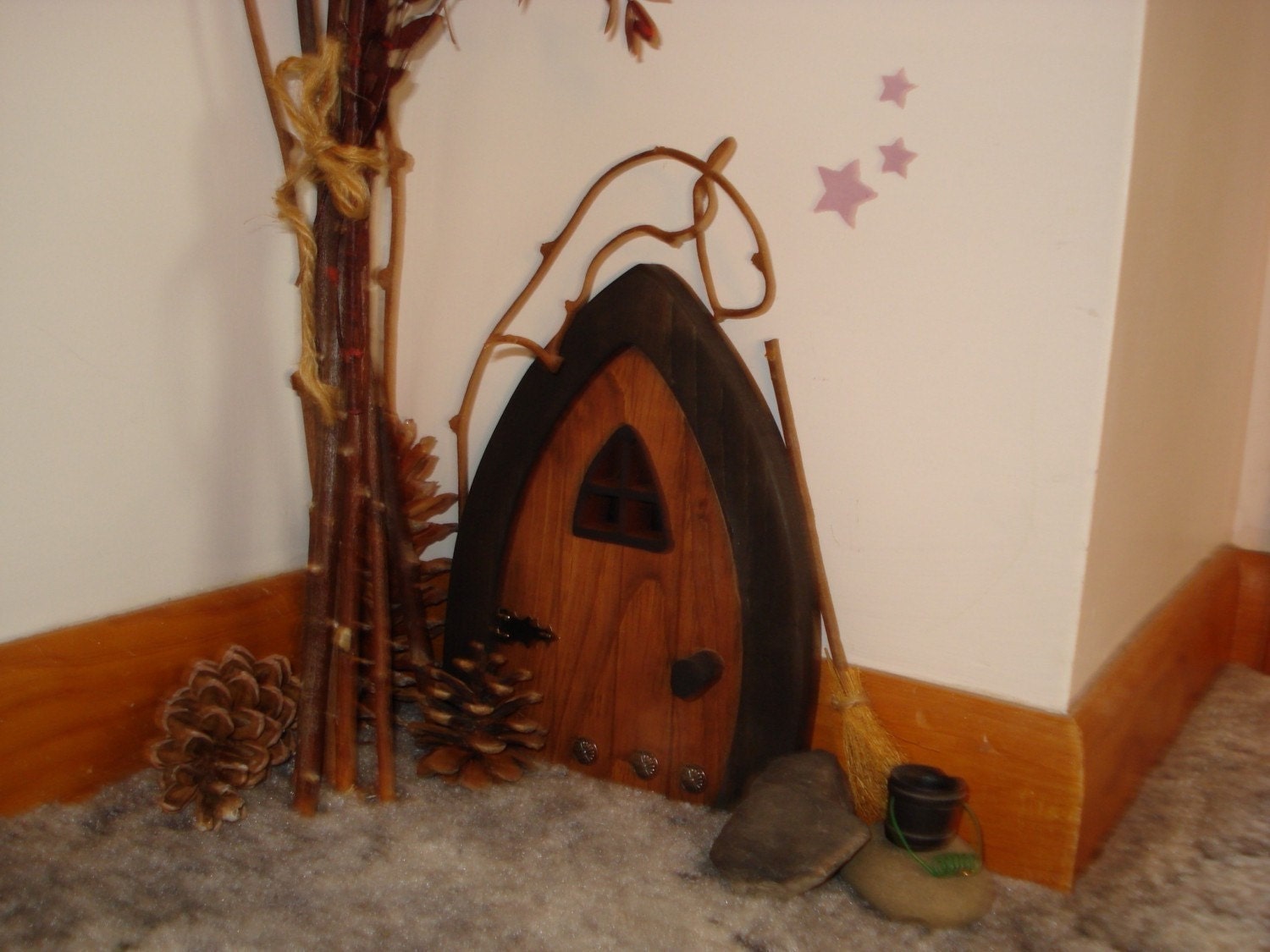 Gnome doors, Fairy Doors, Faerie Doors, Elf Doors, 9 inch.