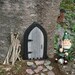 A Gnome door / Fairy door that OPENS. 9.5 inch.