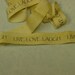 One yard Imprinted cotton trim LIVE LOVE LAUGH / shabby grubby chic for crafting