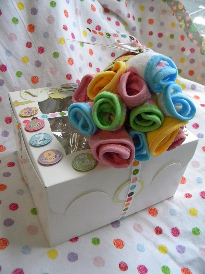 Washcloth Cupcakes and Sweet Bouquet Bundle