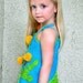 Dandelion Tunic Pattern/eBook Sizes 2-12 Hand Knitted with Crocheted details