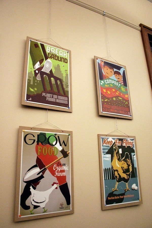 Grow Food poster art