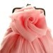 Baby Pink Rose Purse Size Small - Made To Order - LAST ONE