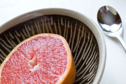 Striped Citrus Bowl