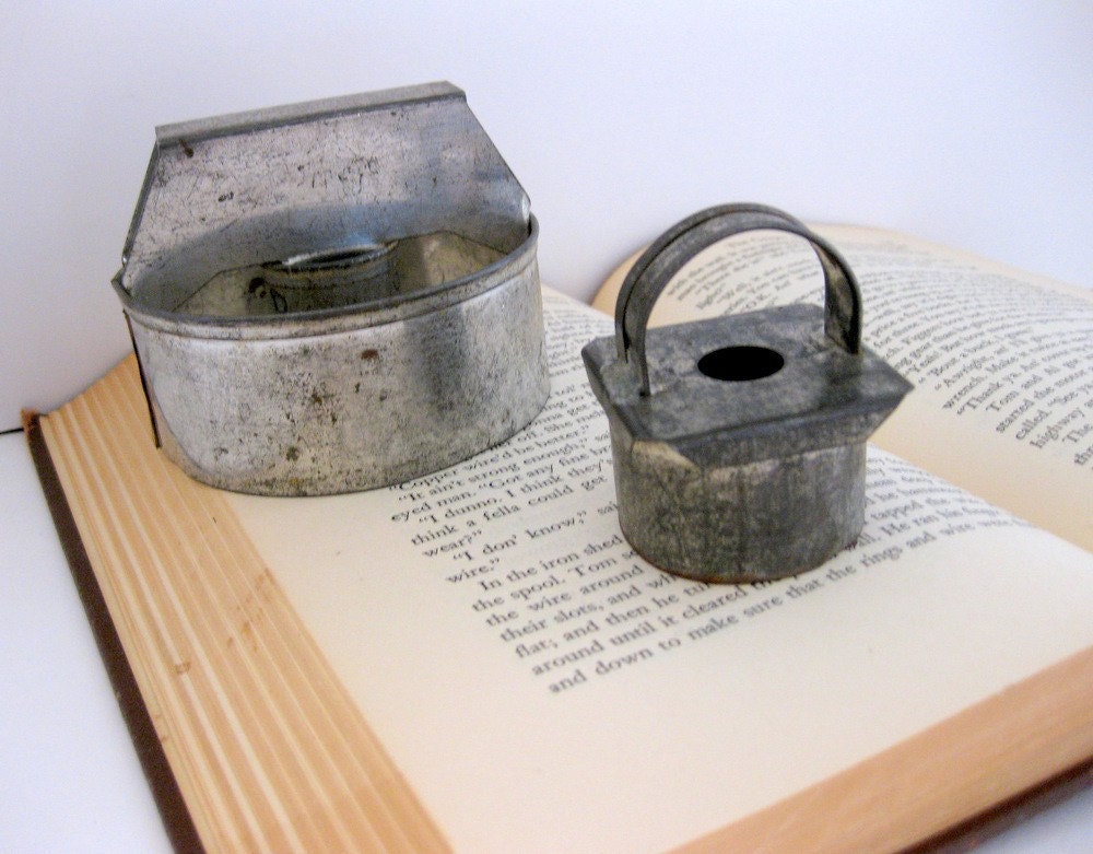 Vintage Primitive Cookie Cutters (2)