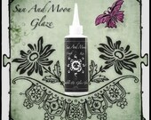 Sun And Moon Glaze - For Glass Tile Pendants, Scrabble Tiles, Scrapbooking, Domino Jewelry, Bottle Caps etc.