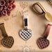 100 Sun And Moon MEDIUM Vintage Heat Bails - Mix And Match Glue On Pendant Bails for Antique Jewelry