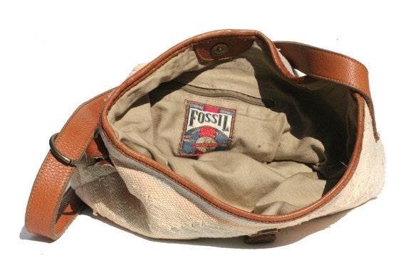 Multi Color Kilim & Leather Sling Backpack Bag