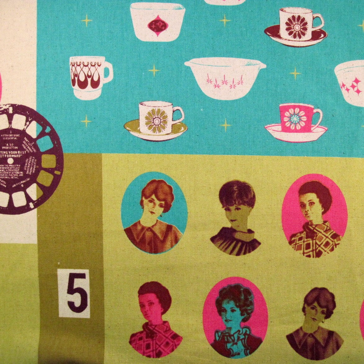 Melody Miller TRANSISTOR Cotton Linen Japanese Fabric - Home Dec Weight