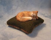 PLACE AN ORDER for a Sleeping Kitty Pincushion (51513)