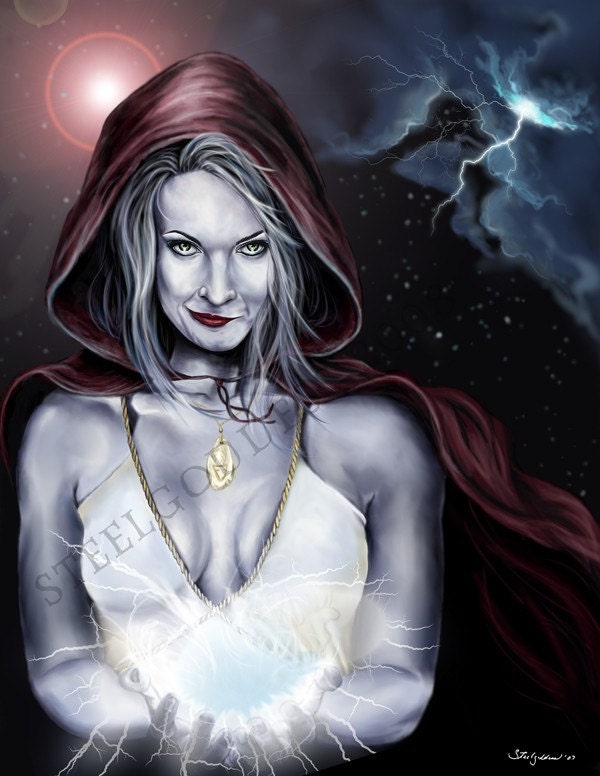 Storm Witch - Book of Shadows spell pages