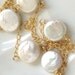Dots Necklace - Tiny Coin Pearls in 14k Gold Fill
