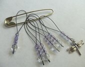 STITCH MARKERS - snag free - set NINE